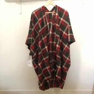 NUHN HANDMADE blanket kimono shawl 🍁